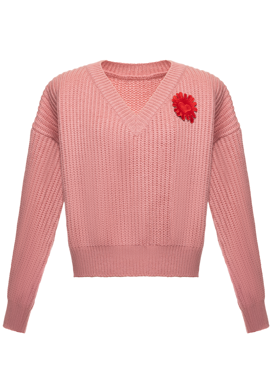 HEART BLUSH SWEATER