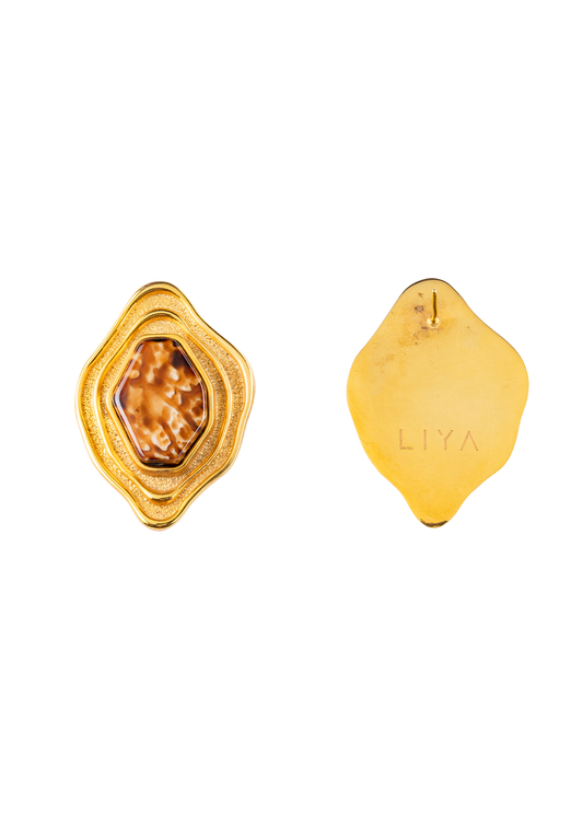 WARM GOLD EARRINGS