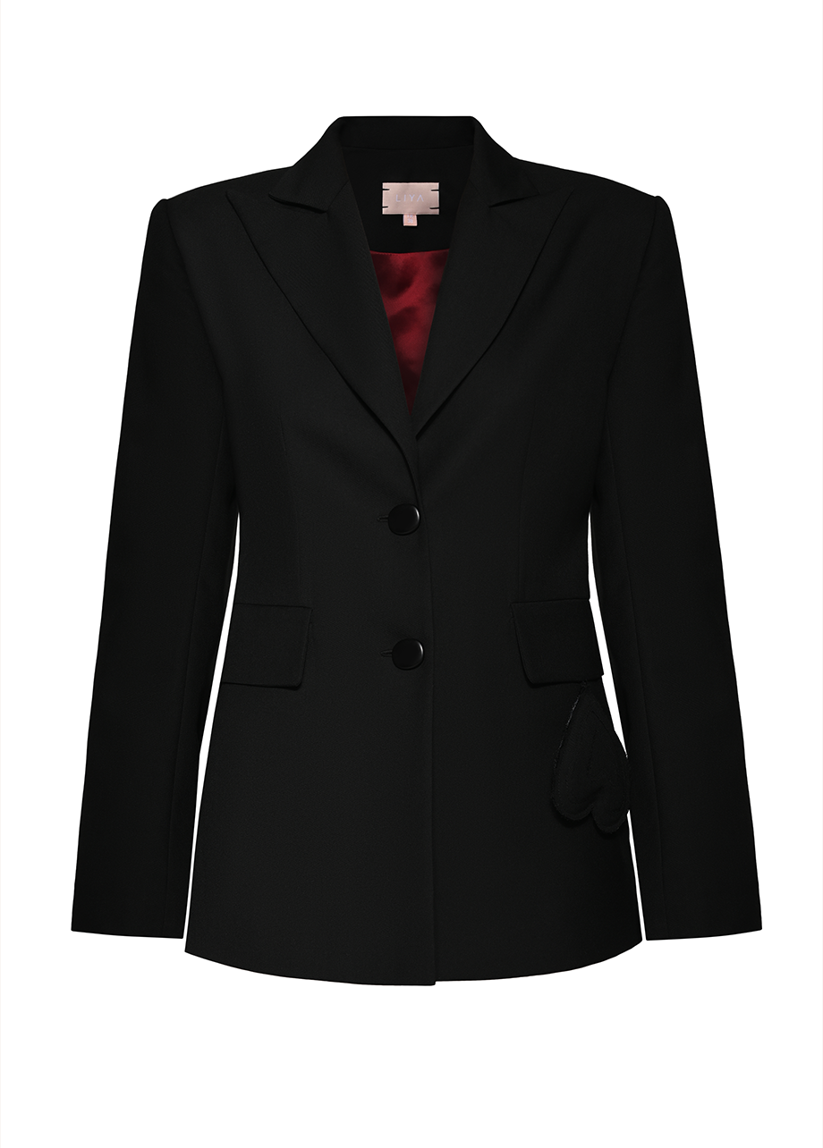 HEARTLINE TAILORED BLAZER