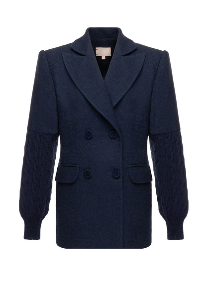 NAVY TAILORED BLAZER