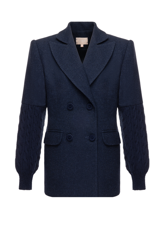 NAVY TAILORED BLAZER