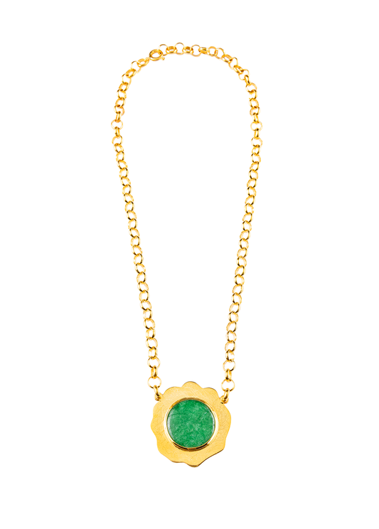 GREEN ONYX NECKLACE