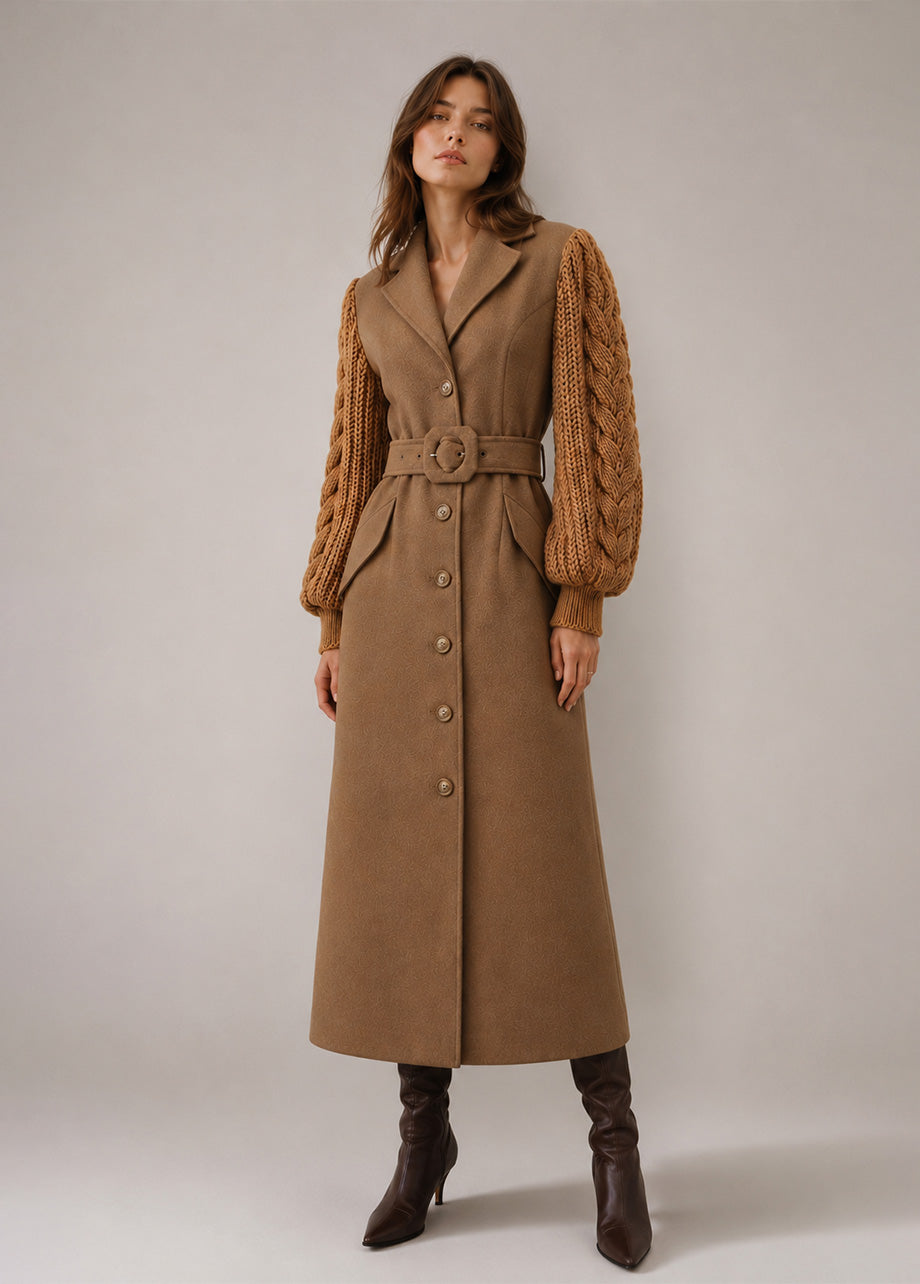 CAMEL STATEMENT COAT