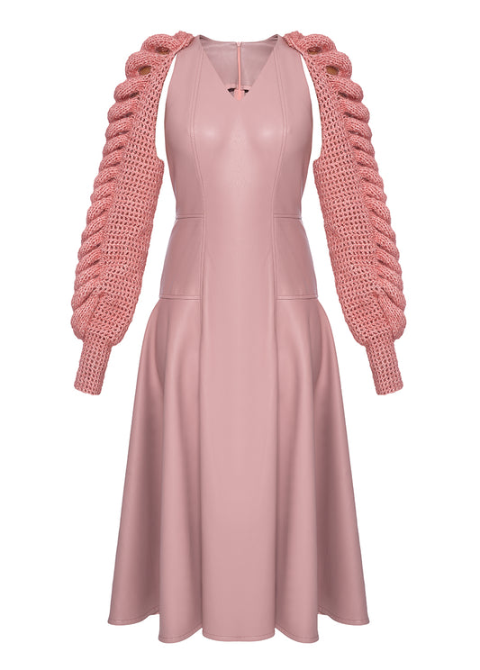 LILY STATEMENT SLEEVES DRESS