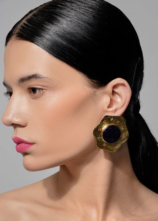 MIDNIGHT BOLD EARRINGS
