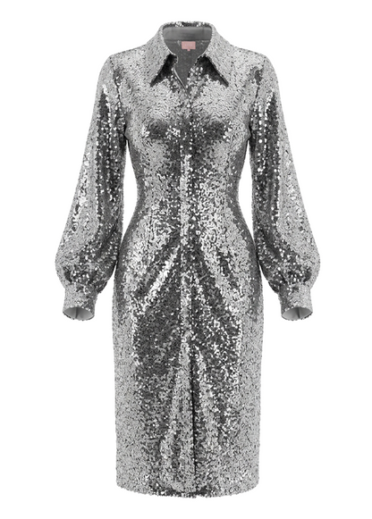 MIDNIGHT SPARKLE DRESS