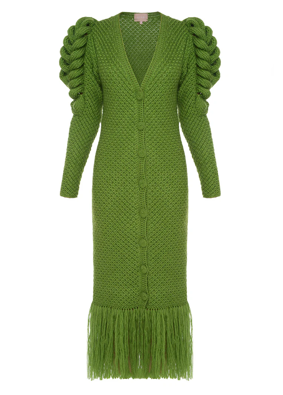 STATEMENT SLEEVES DRESS