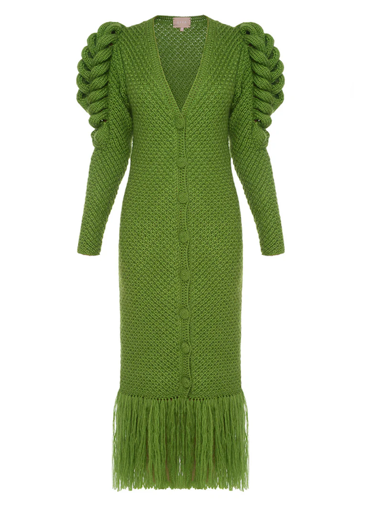 STATEMENT SLEEVES DRESS