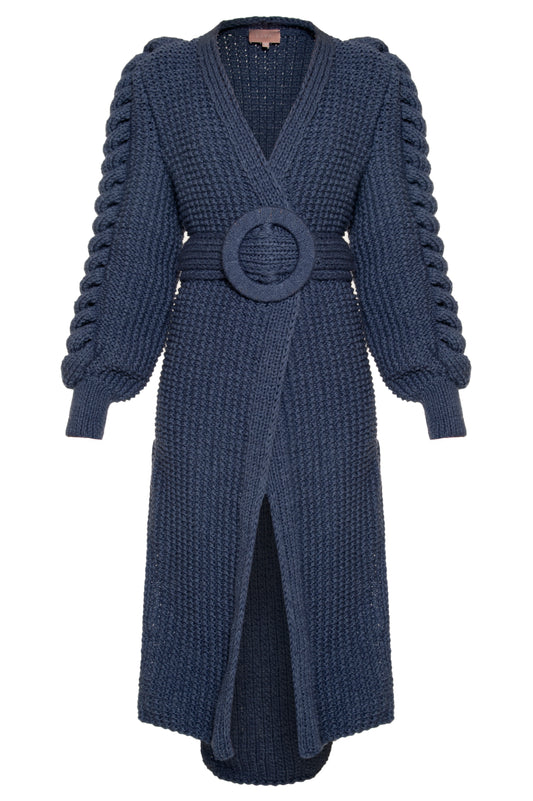 STATEMENT CARDIGAN WITH BELT