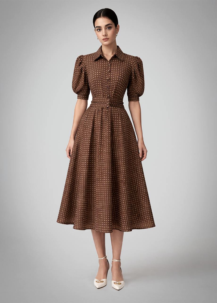 DRESS WITH DOTS