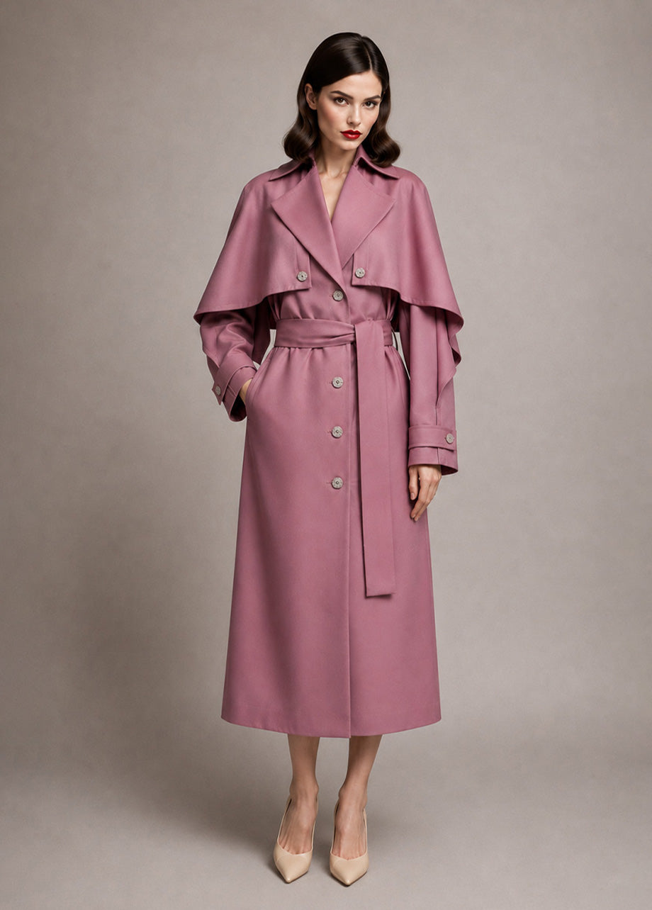 PURPLE BELTED TRENCH