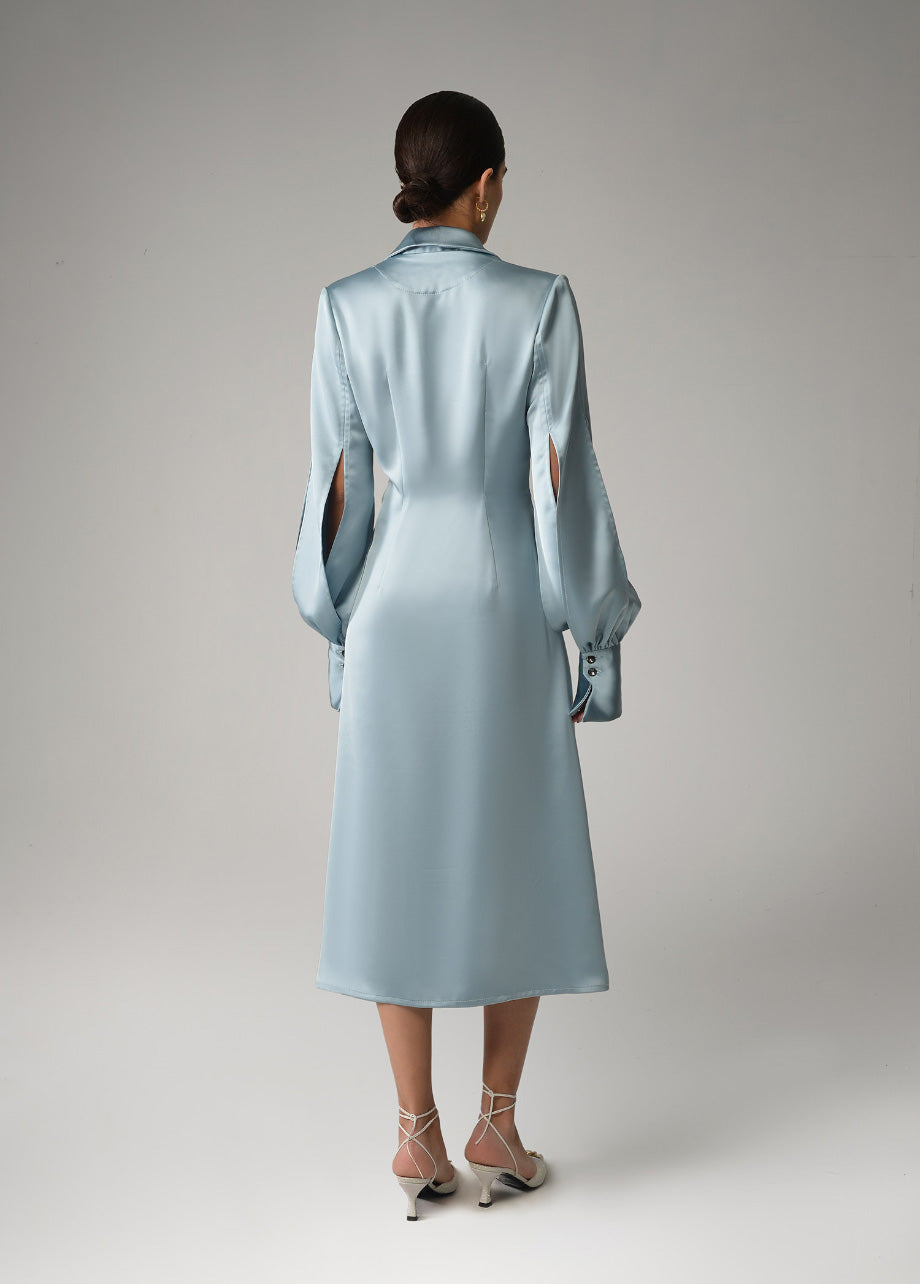 AQUA ROBE DRESS