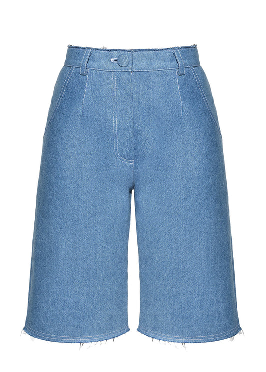 AQUA DENIM SHORTS