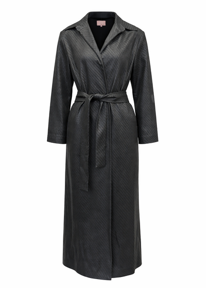 BLACK TEXTURE TRENCH