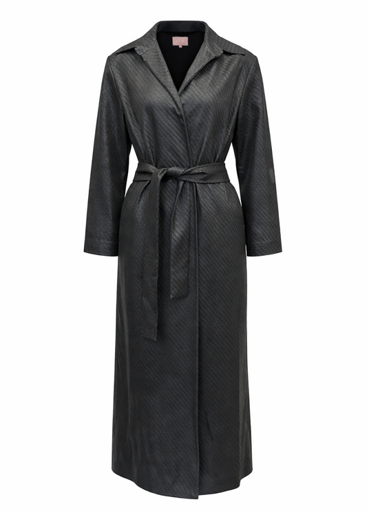 BLACK TEXTURE TRENCH