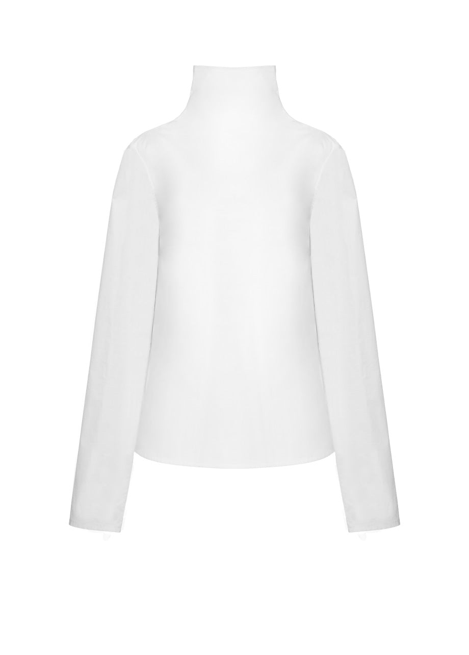 MINIMALIST TURTLENECK TOP