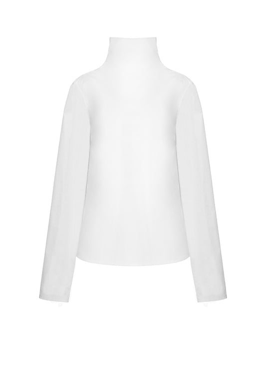 MINIMALIST TURTLENECK TOP