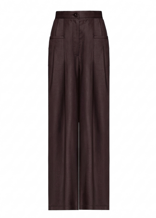 DARK BROWN PANTS
