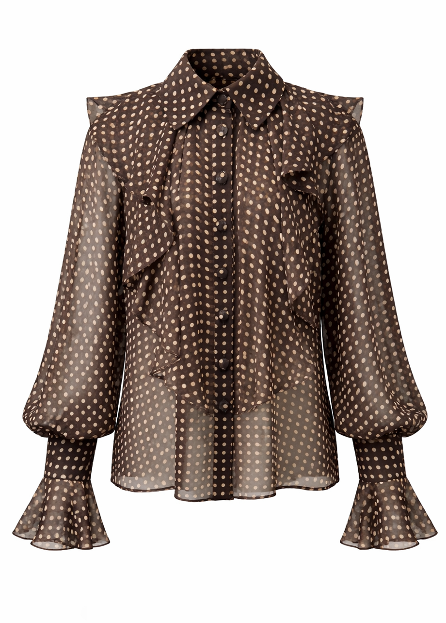 SHIRT WITH DOTS