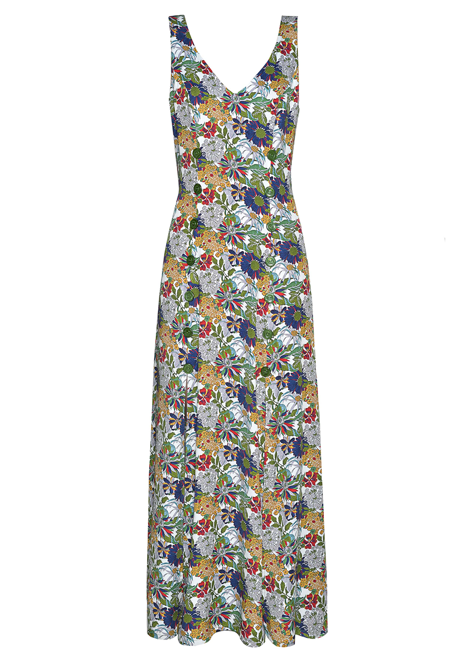 FLORAL POWER LONG DRESS