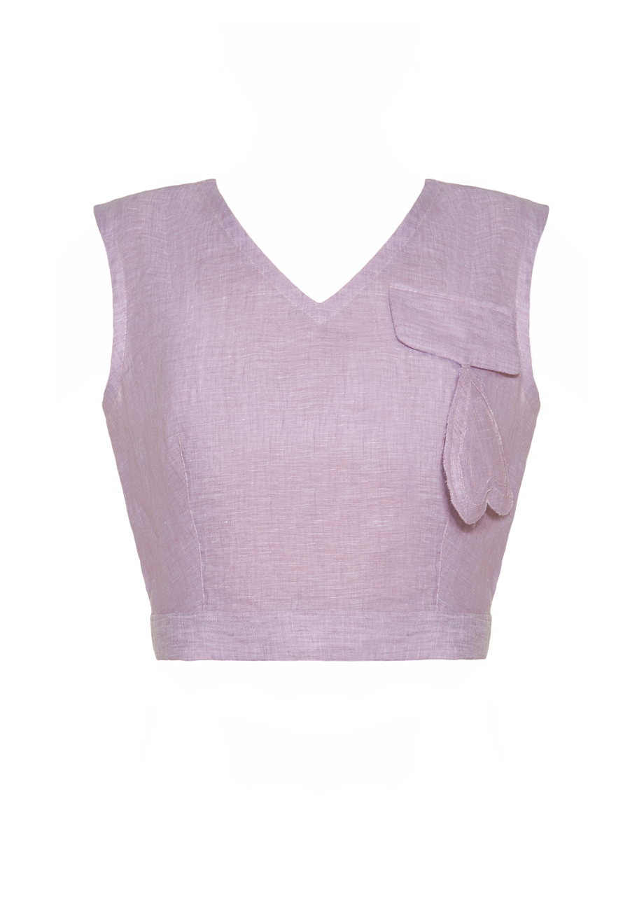 SWEETHEART LILAC TOP