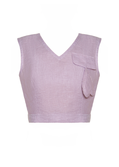 SWEETHEART LILAC TOP