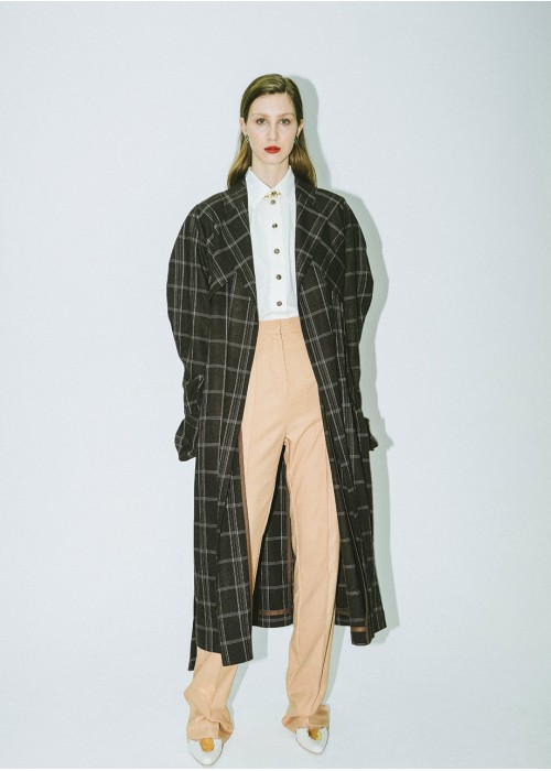 CHECKERED TRENCH
