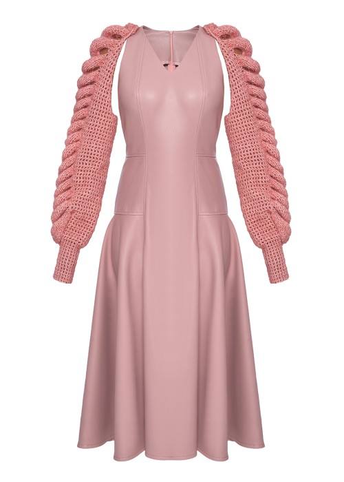 LILY STATEMENT SLEEVES DRESS